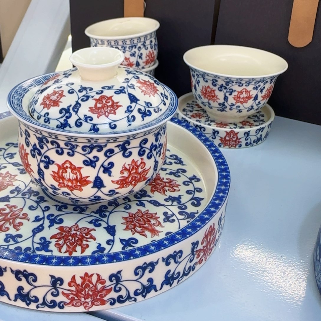 这些盖碗真好看！！！