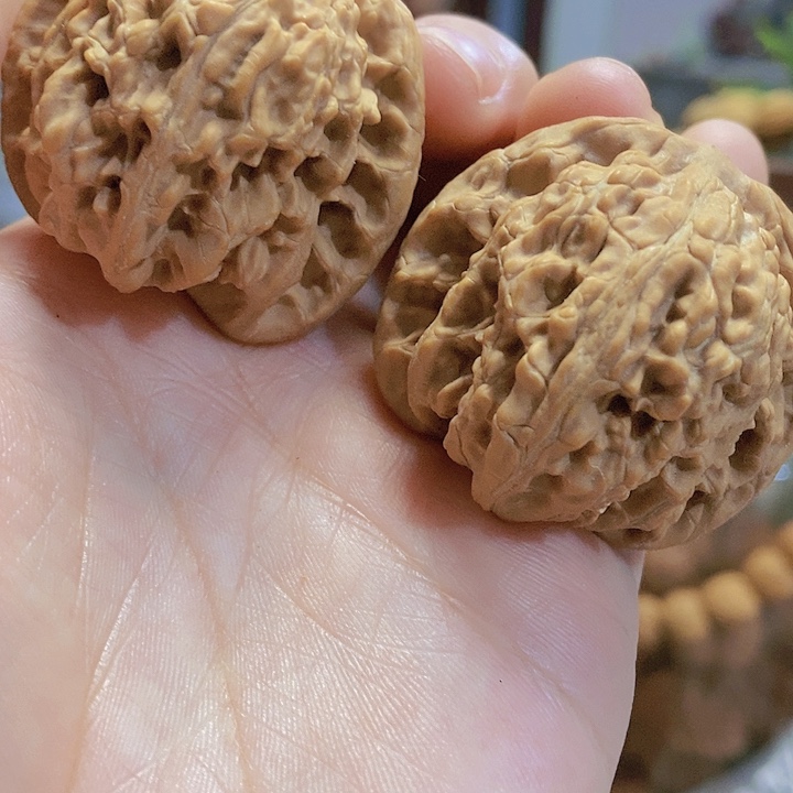 【闪购商品】文玩核桃把件41.5霞云岭