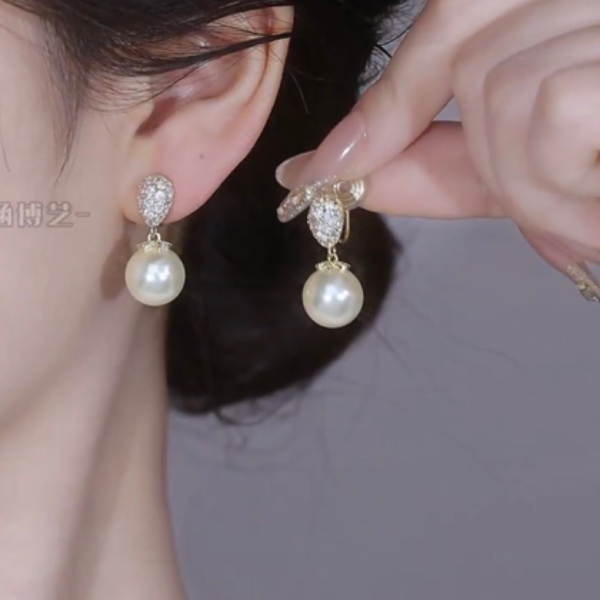 铜合金耳饰 优雅气质百搭新款无耳洞蚊香盘耳夹