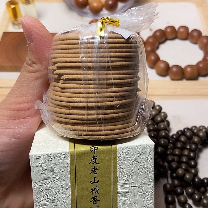 木老山檀香盘香礼盒装