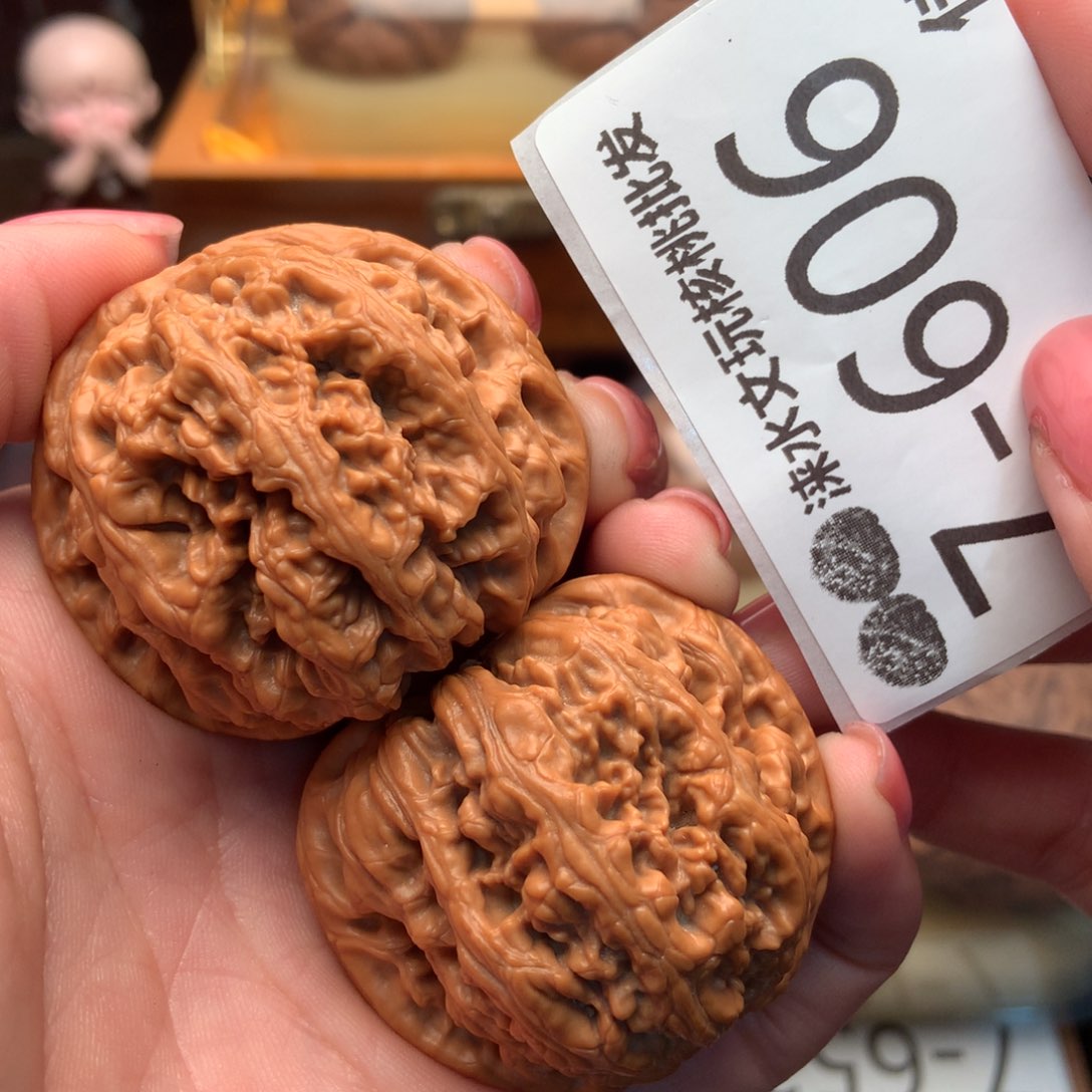 文玩核桃把件44粗筋 