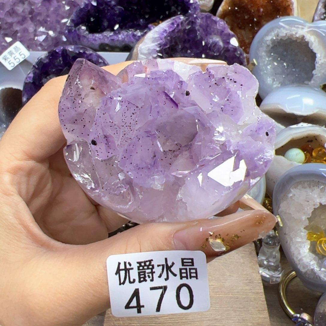 未镶嵌大型摆件（非配饰）紫晶470