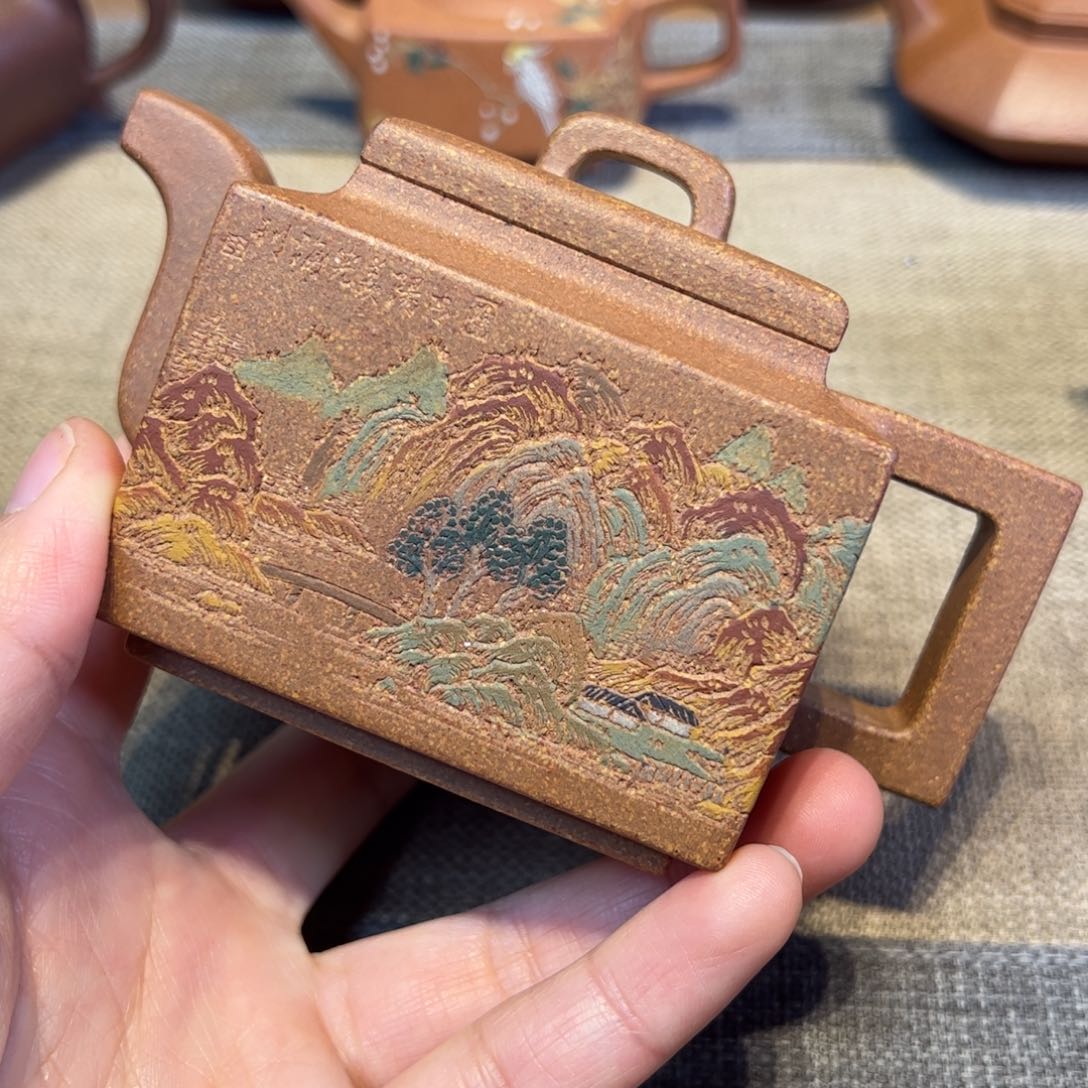 亚明四方，容量200毫升，全手工