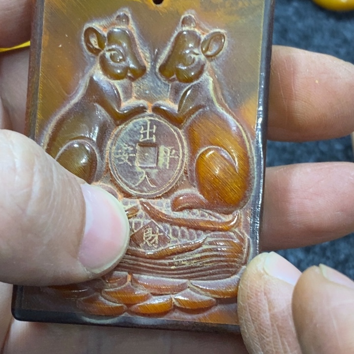 滴血莲花菩提吊坠