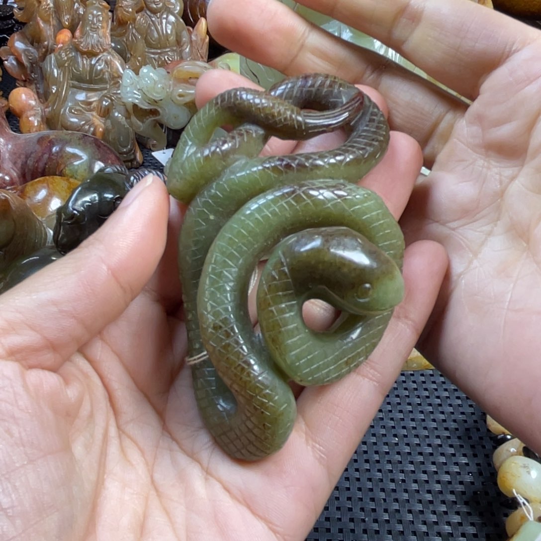 和田玉挂件未镶嵌1***1