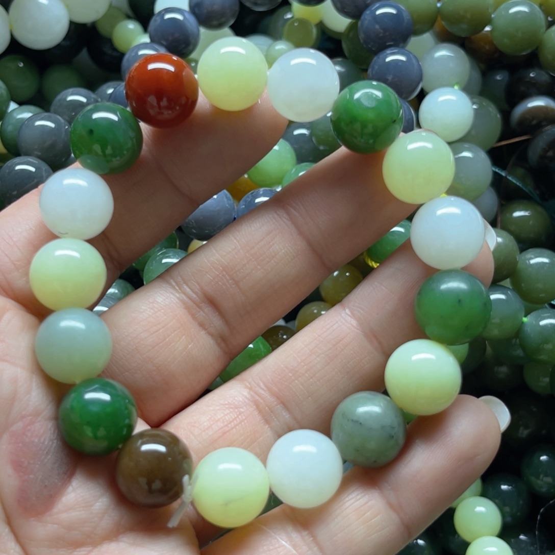 和田玉手链未镶嵌