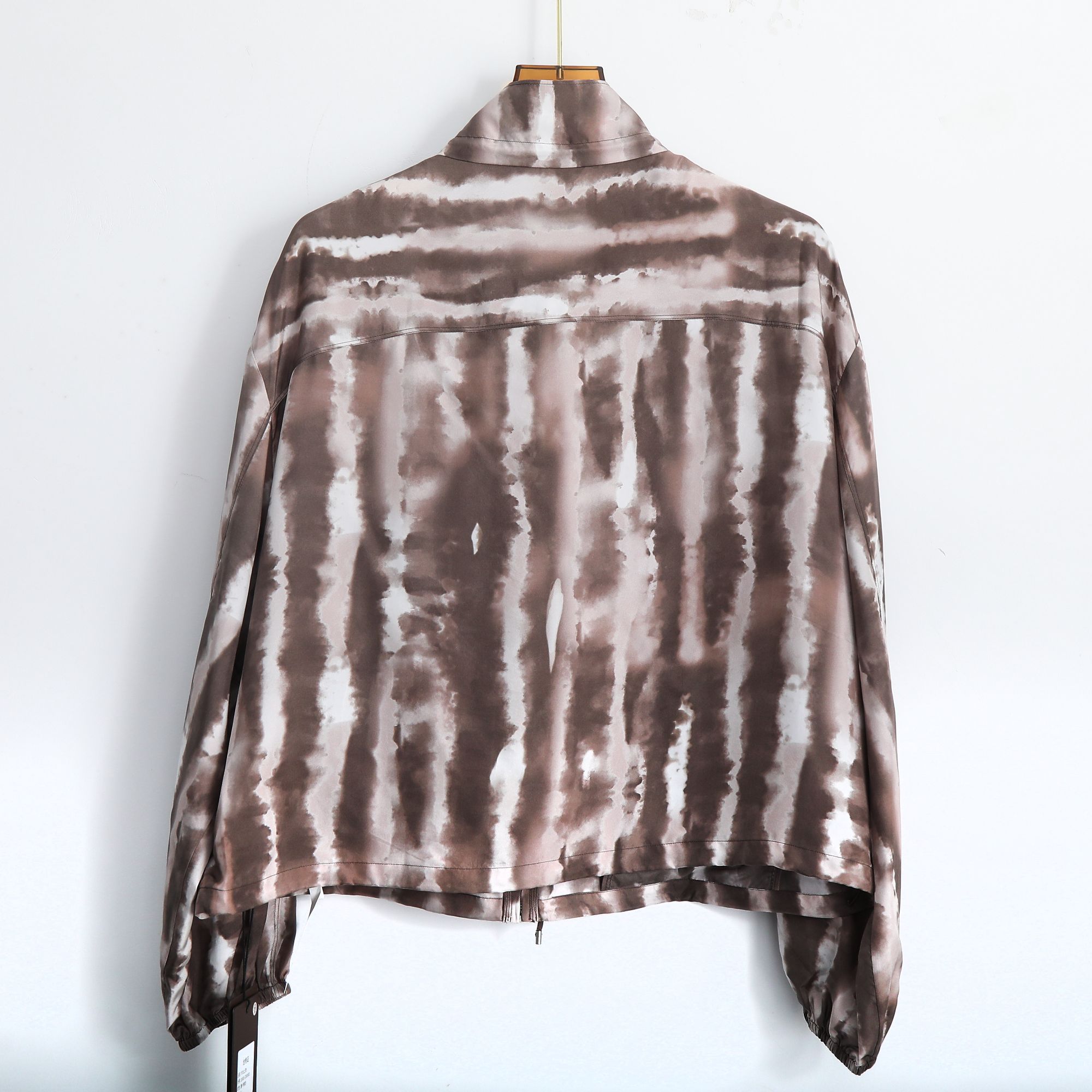 宽松型街头风短款时尚套装休闲女士外搭短款套装7075K76