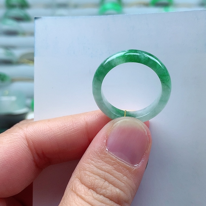 【闪购商品】未镶嵌戒指翡翠17.18号