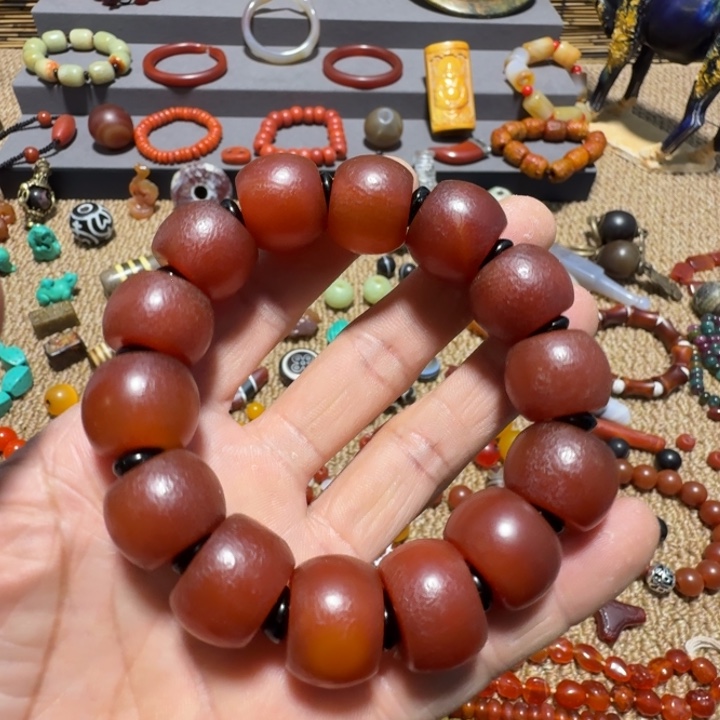 奔***车陶珠子手串珠子手串