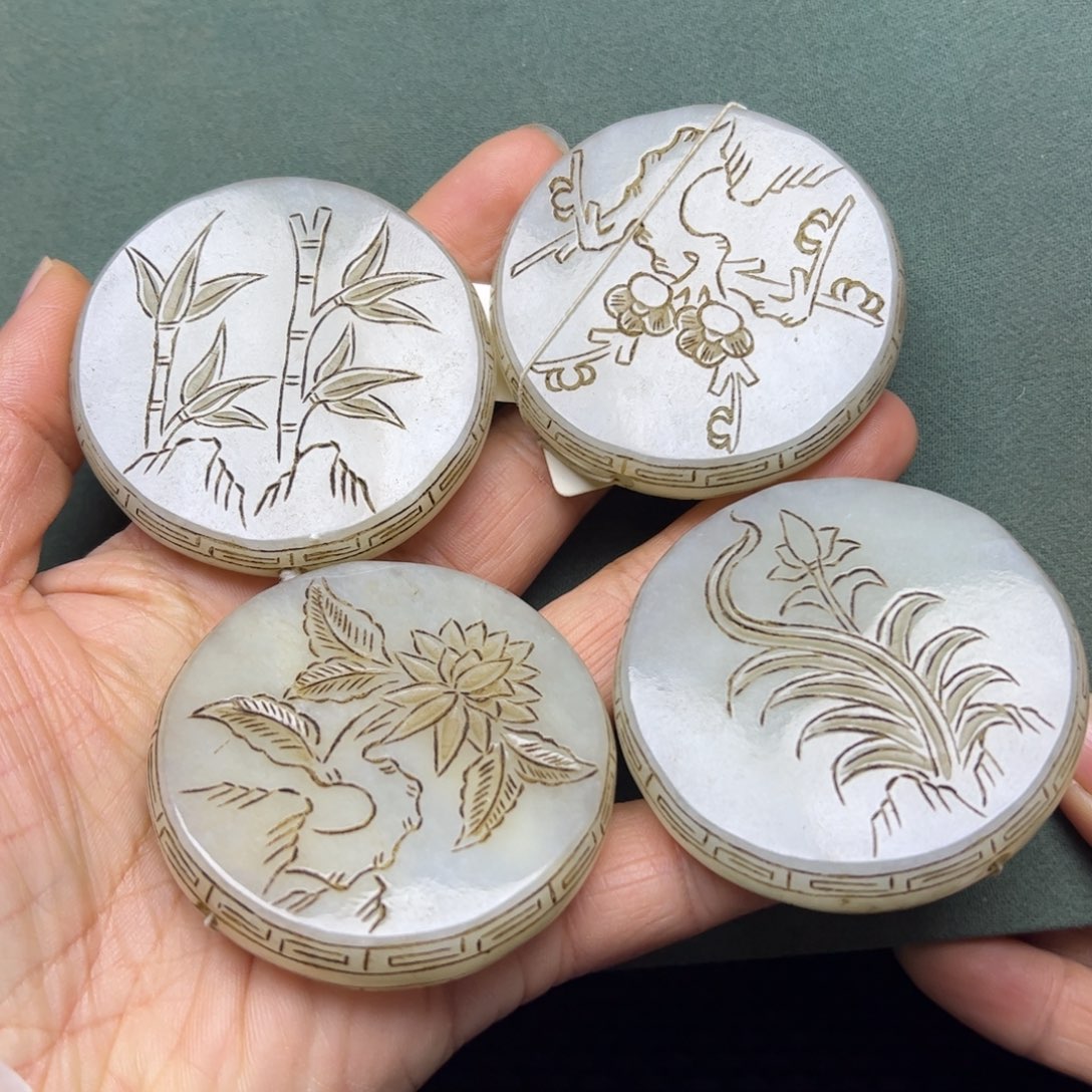 和田玉把件未镶嵌乐*乐