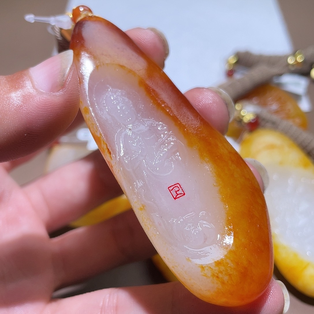 和田玉颈饰未镶嵌Z6