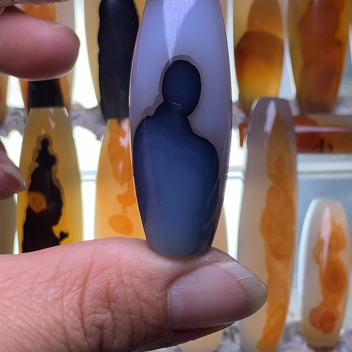 玛瑙/玉髓未镶嵌颈饰76