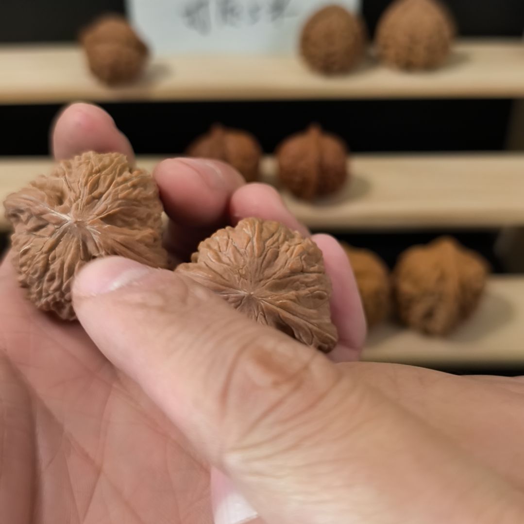 吊坠文玩核桃38磨盘