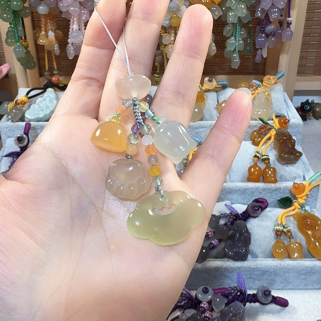 玛瑙/玉髓天然的玉髓玛瑙未镶嵌