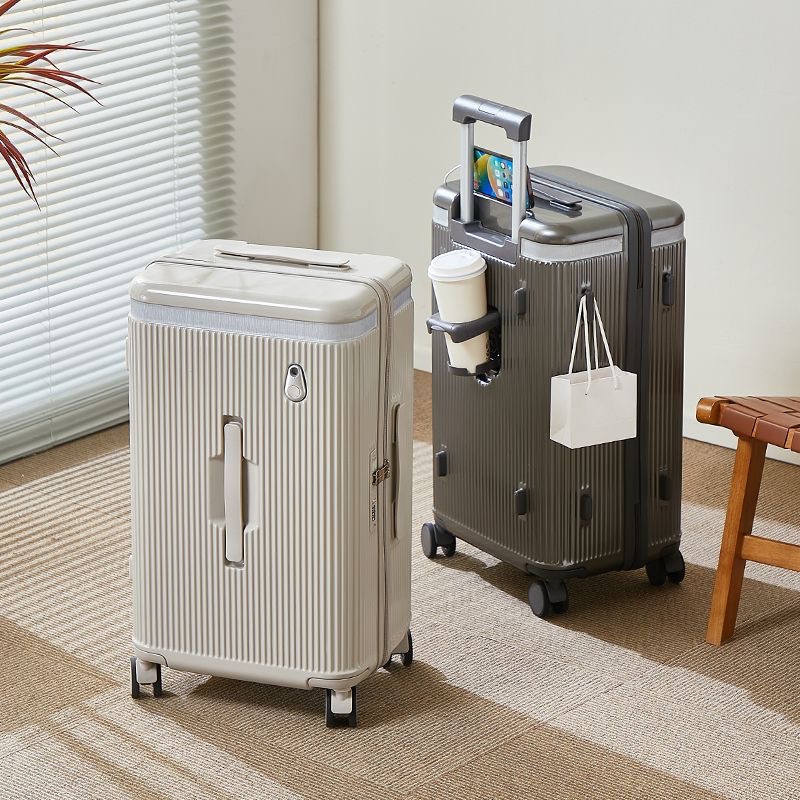 新款GPS定位防盗行李箱大容量三七分多功能旅行箱tpe静音万向轮