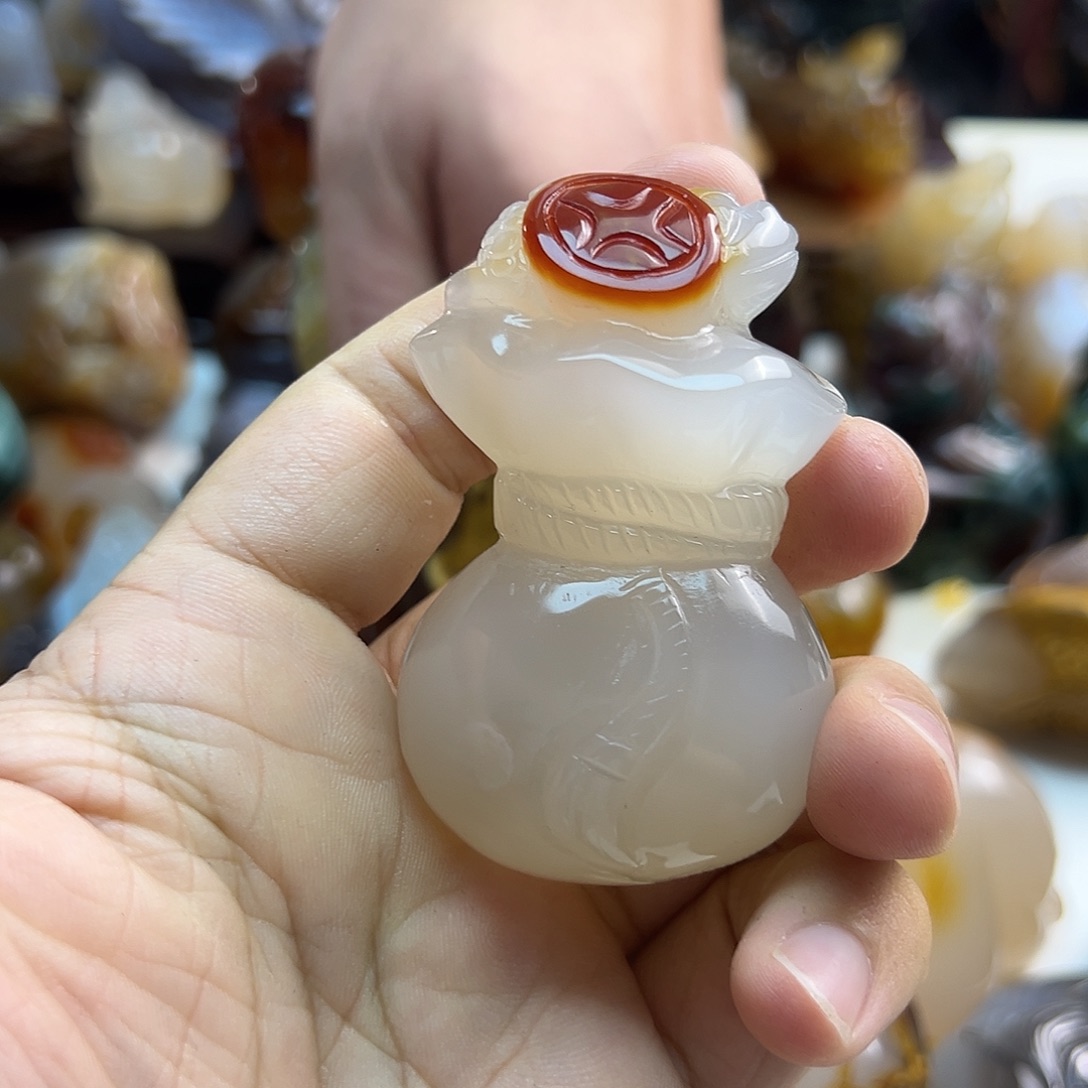 玛瑙/玉髓未镶嵌颈饰