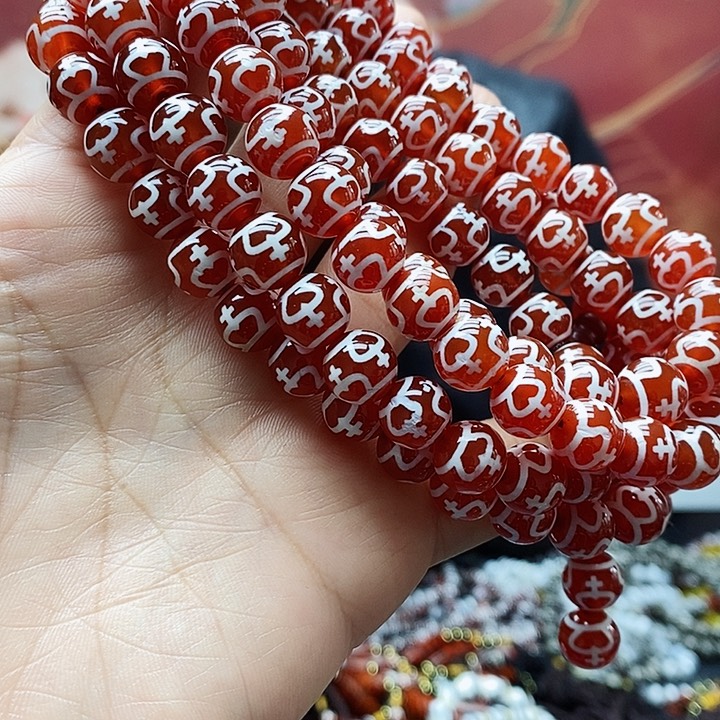 玛瑙/玉髓手链合金