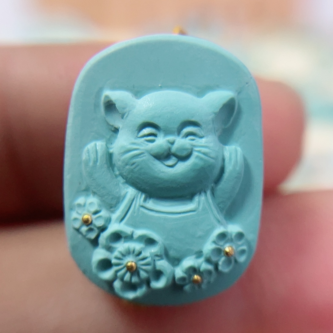 绿松石配饰未镶嵌