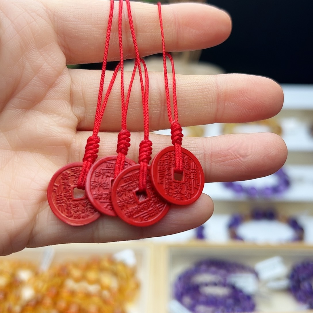 手链水晶未镶嵌铜钱