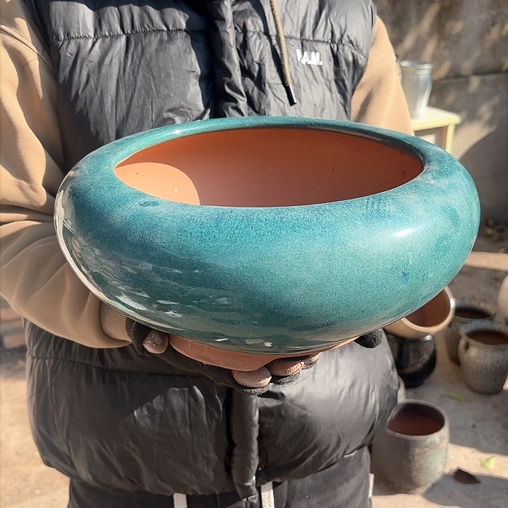 红陶飞碟口径23高度14