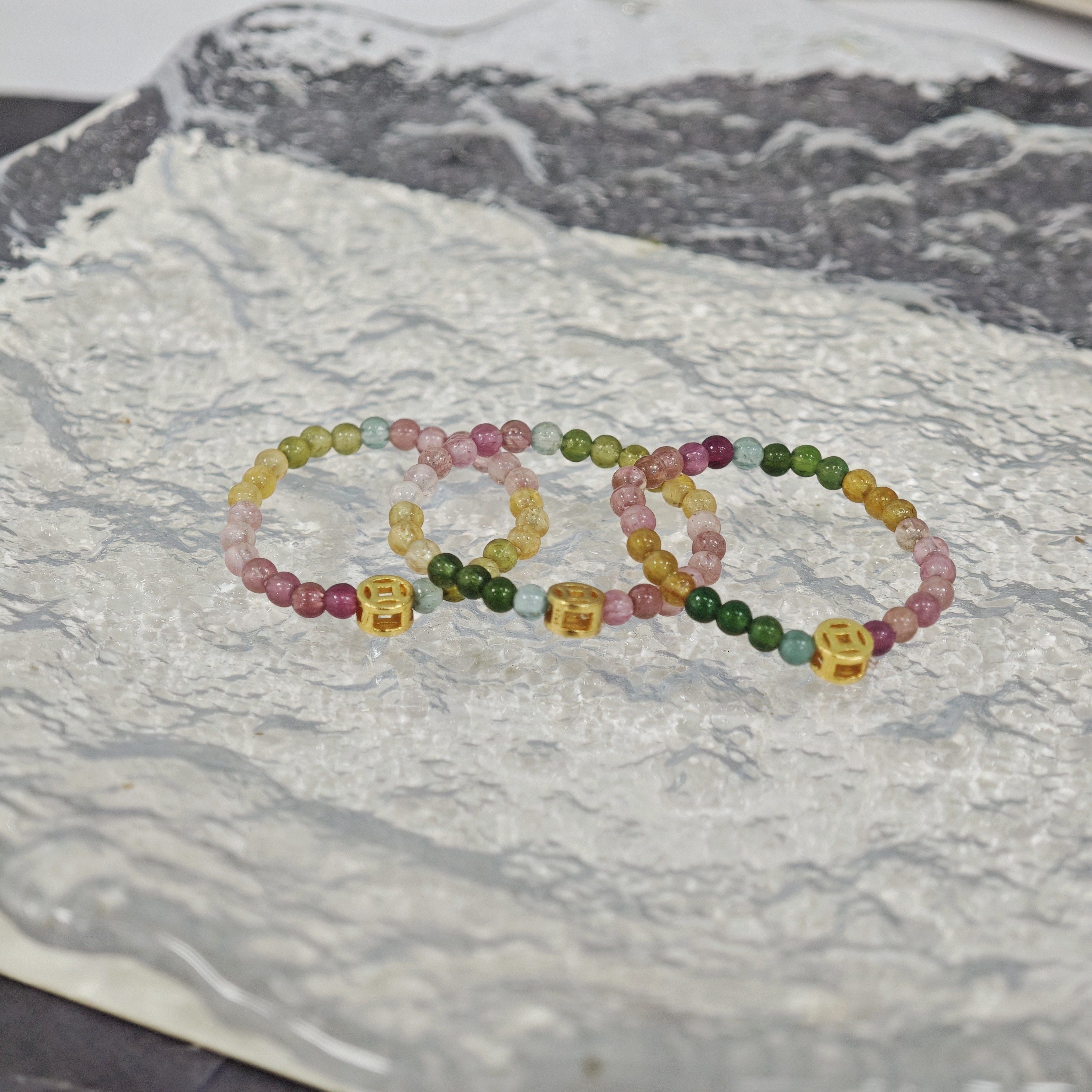 【村有晶品】原创碧玺戒圈 多样式发一件 约2mm  641ZBQQ