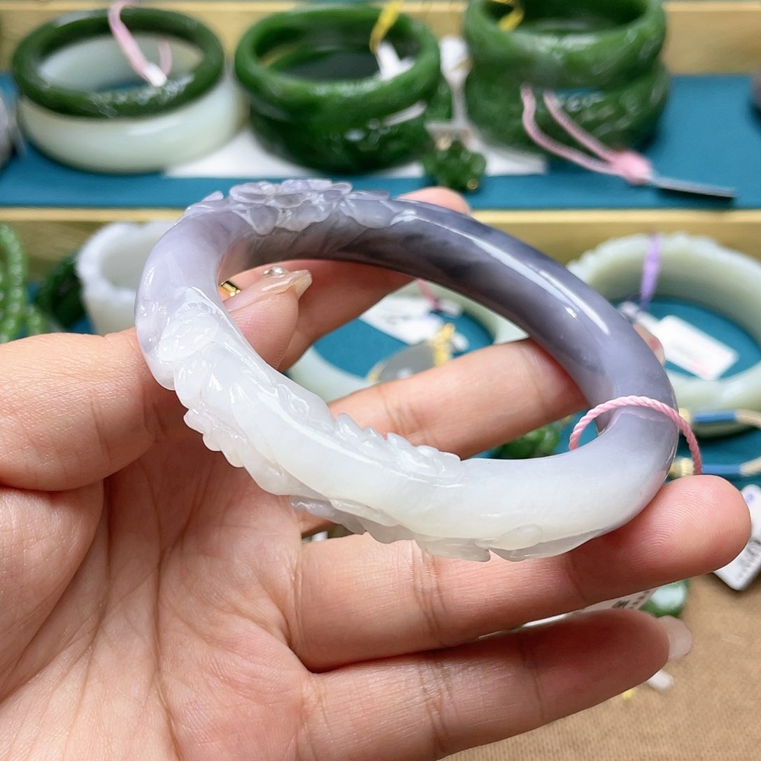 【闪购商品】和田玉手镯62圈口59未镶嵌