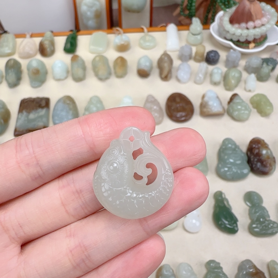 环***环颈饰未镶嵌和田玉