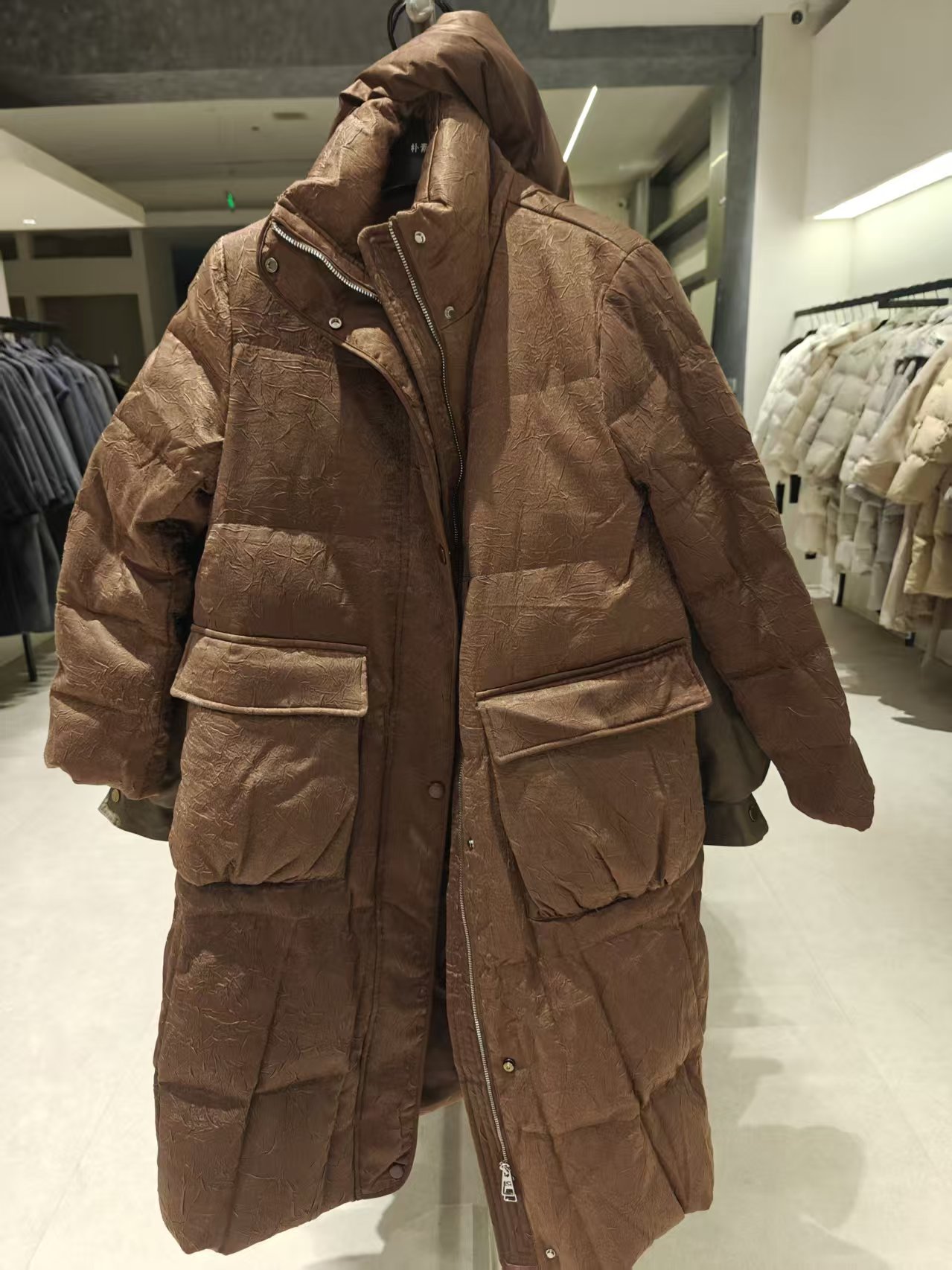 【木朴素羽绒服1】短款休闲风冬季休闲款羽绒服2802