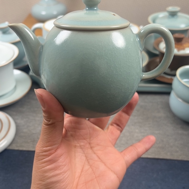 杯仿古釉冰片壶一级全品