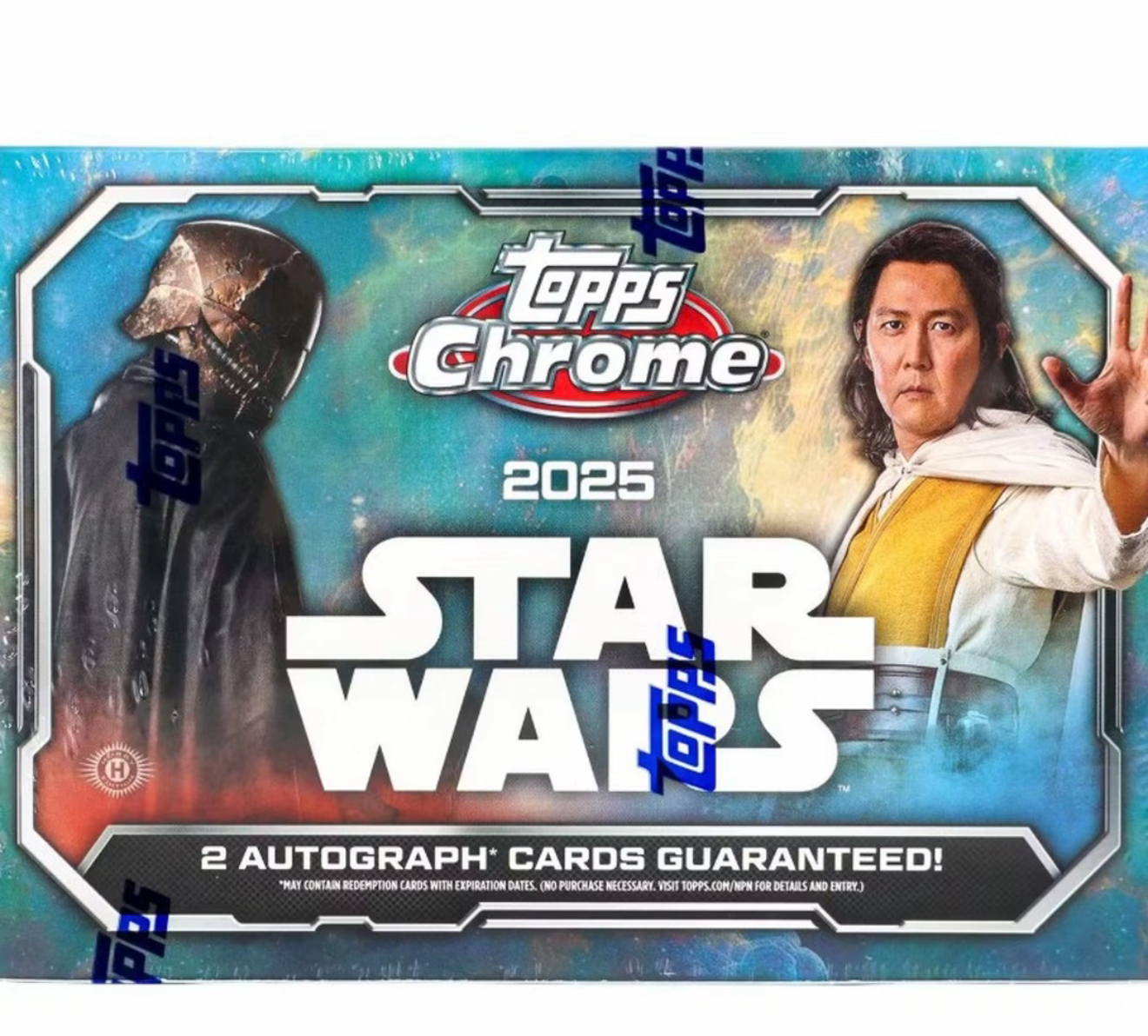 2025 topps chrome星球大战 breaker delight 直供盒（文也代拆）