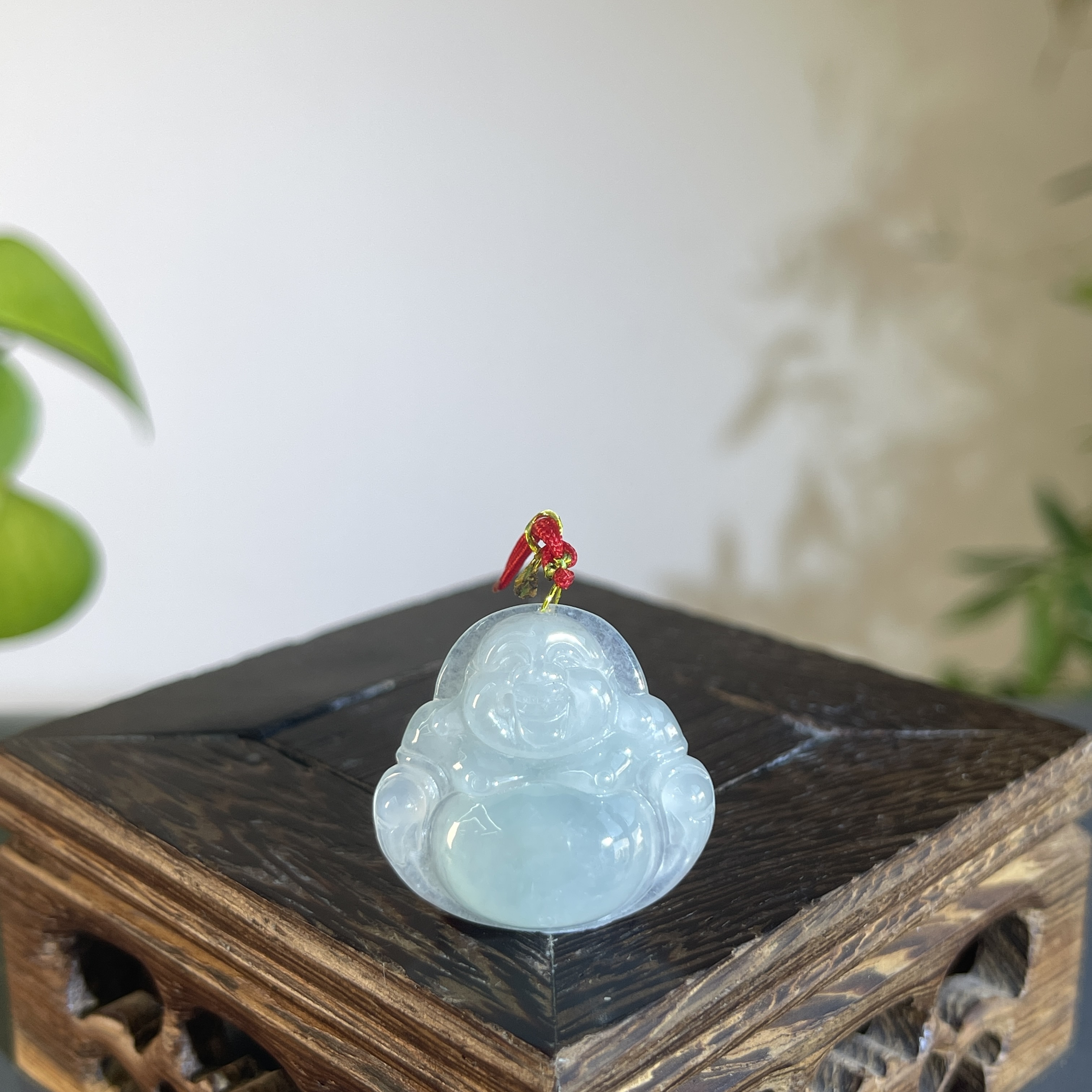 JXB19-67  天然缅甸A货翡翠 佛公