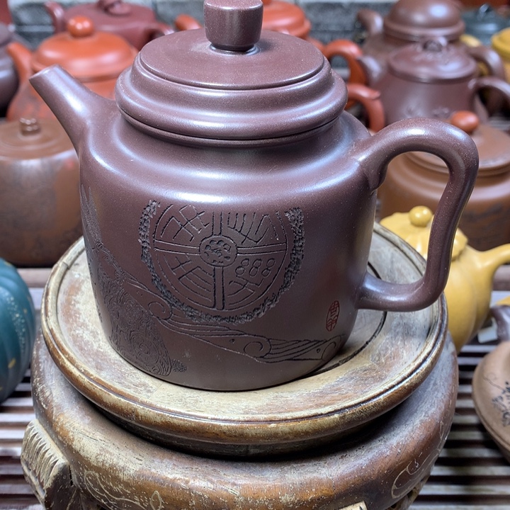 紫砂茶壶原矿手工77