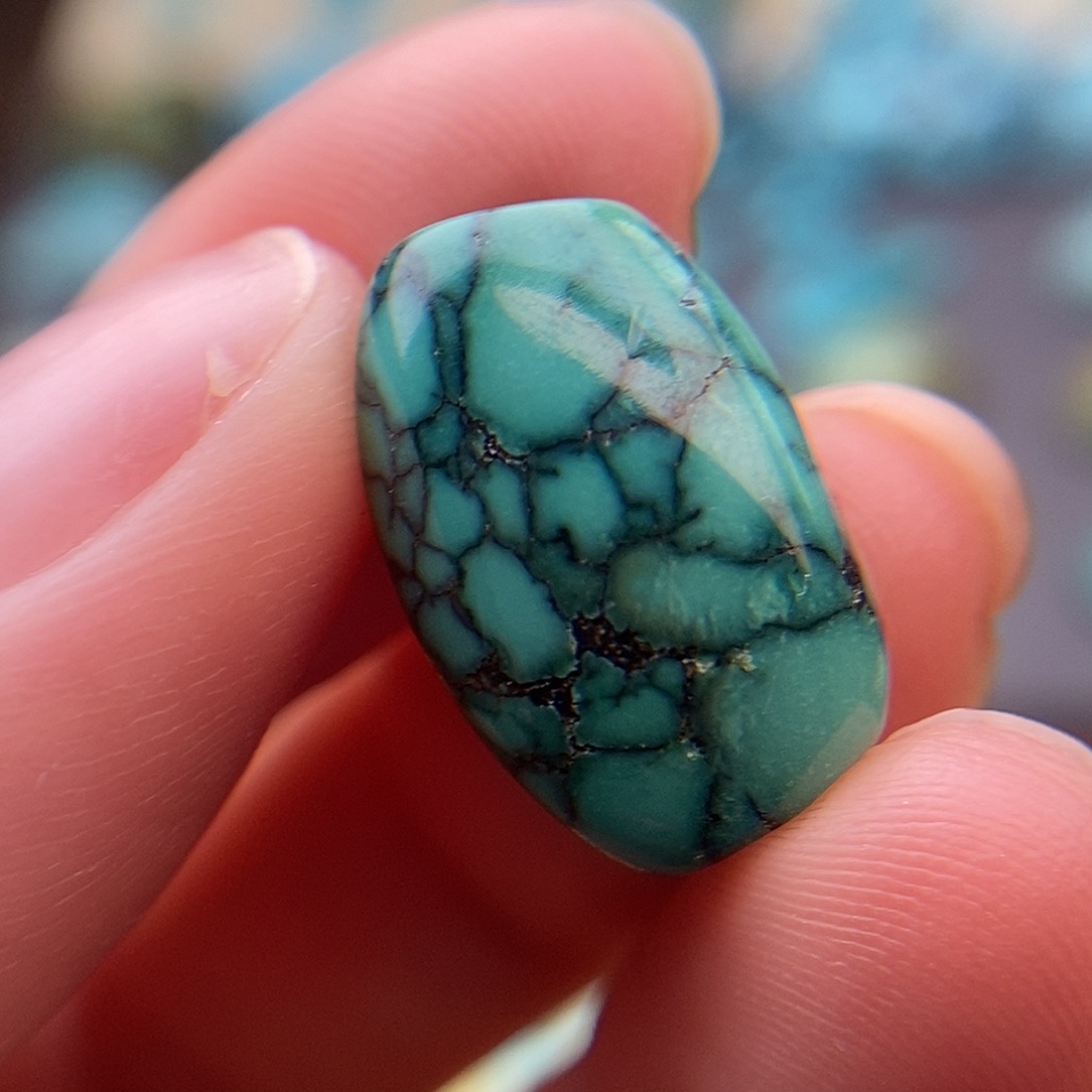 绿松石未镶嵌玉化料勒子