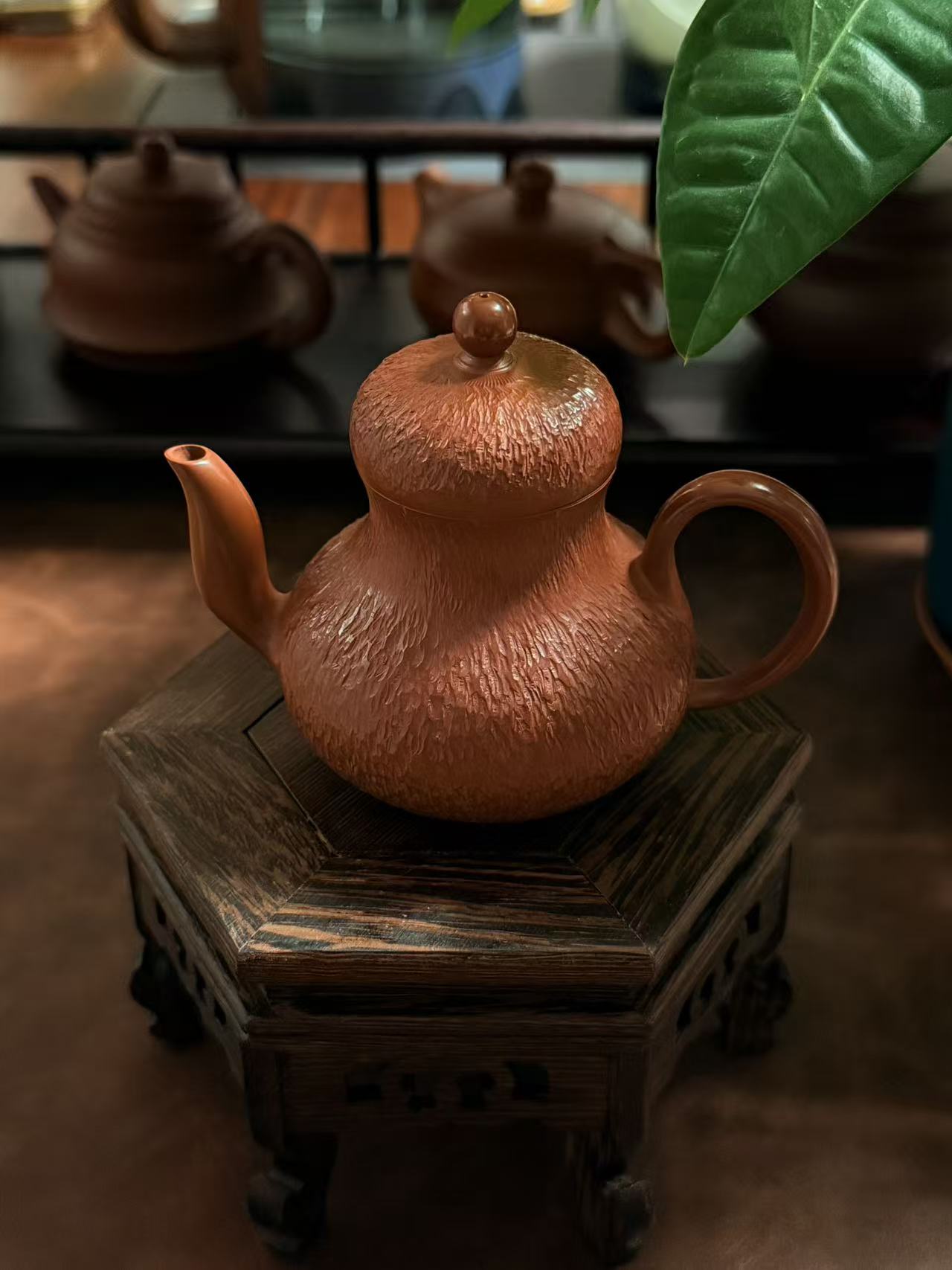 潮州全手工跳刀葫芦手拉壶