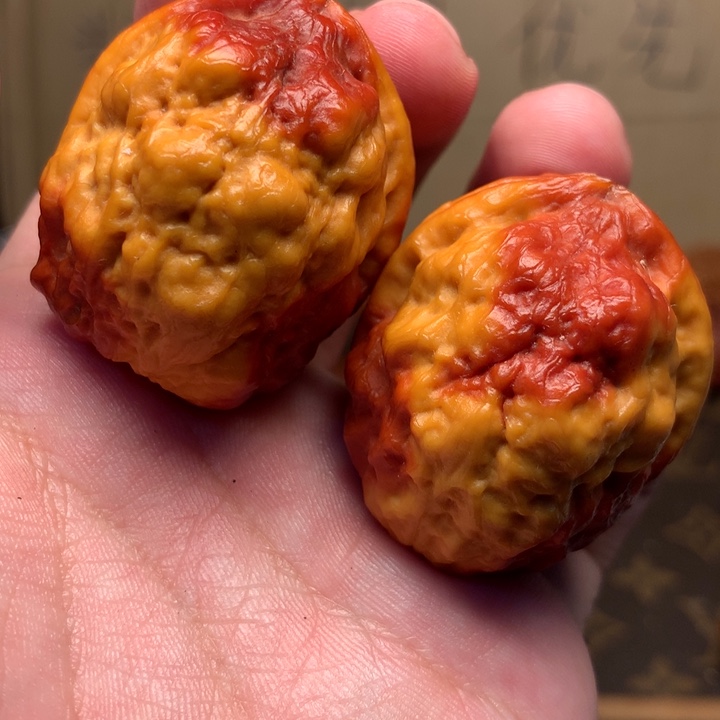 文玩核桃把件42祥龙