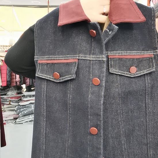 图片颜色图片款式马甲牛仔2加