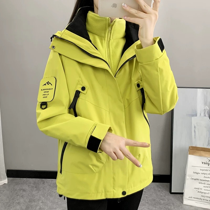 500到599编码 秋冬新款三合一冲锋衣 听主播推荐选款