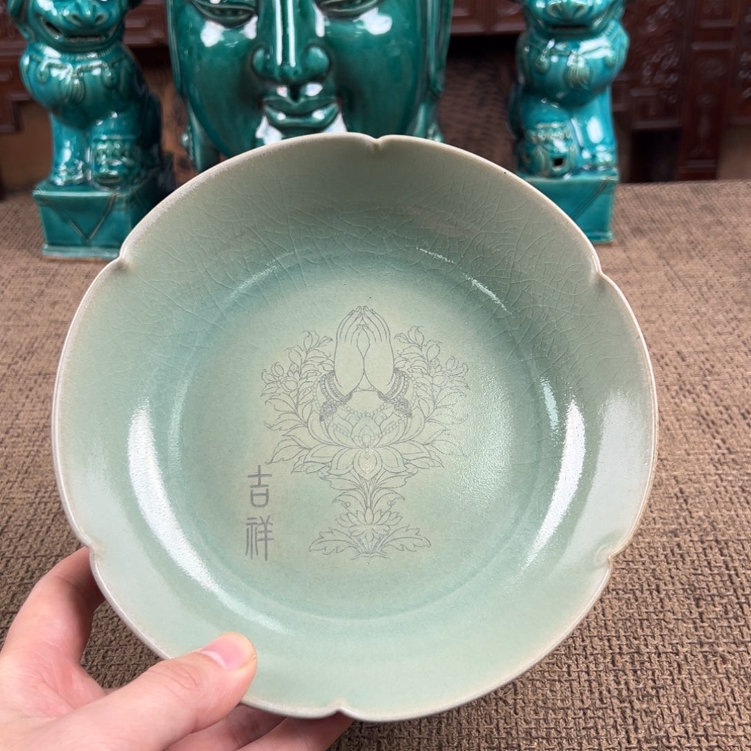 瓷片陶瓷艺术瓷器摆件