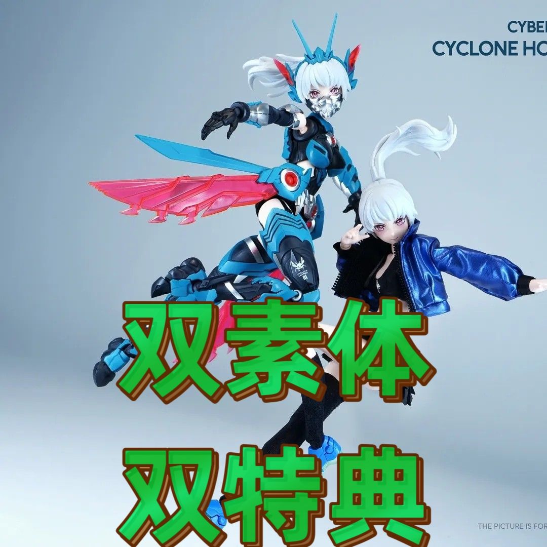 核能矩阵 飞蝗 飓风飞蝗 叶风婵 双素体拼装模型机娘玩具