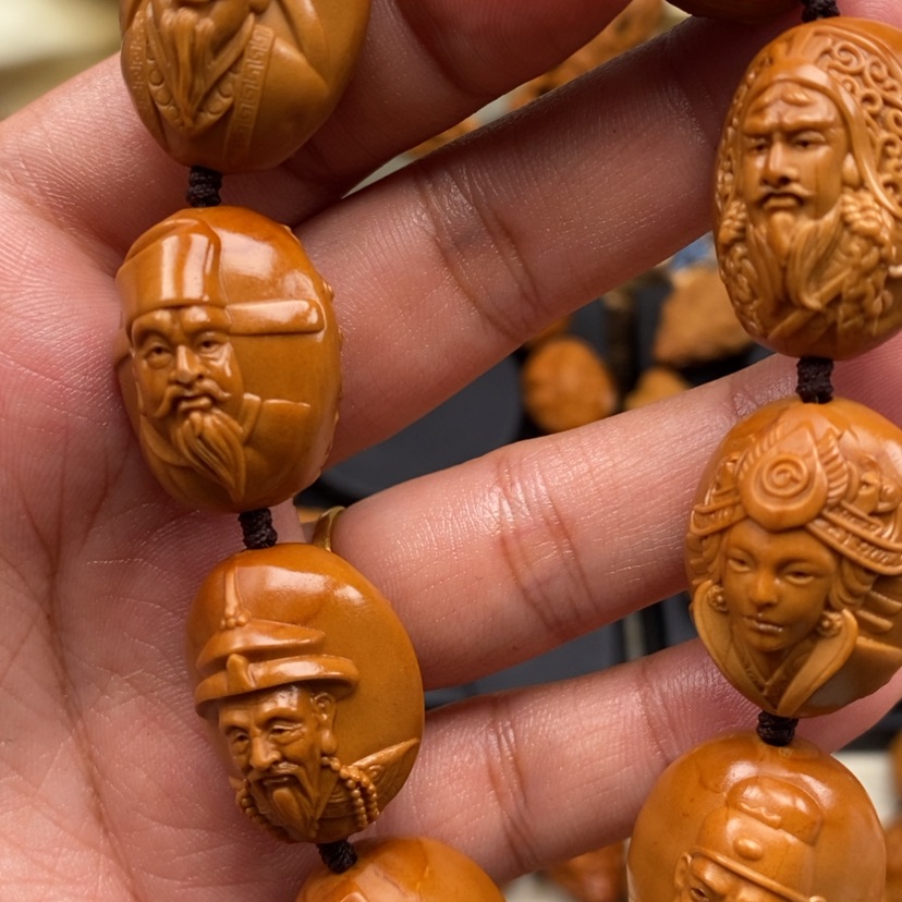 【闪购商品】橄榄核吊坠橄榄手工雕刻工艺