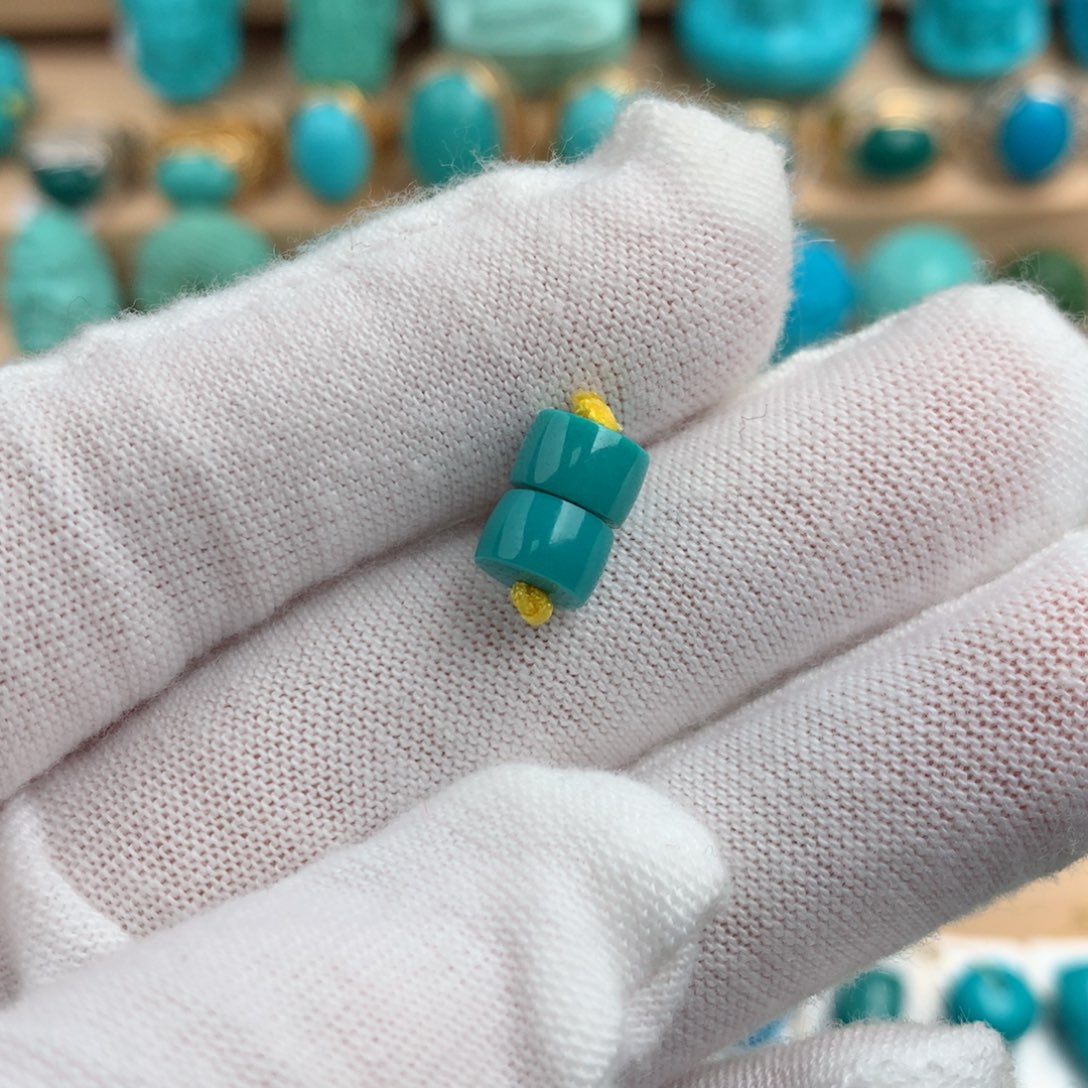 绿松石配饰未镶嵌7mm