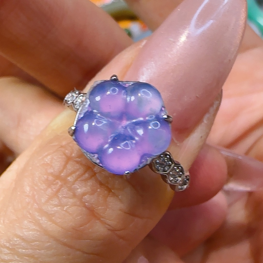 翡翠戒指未镶嵌翡翠75