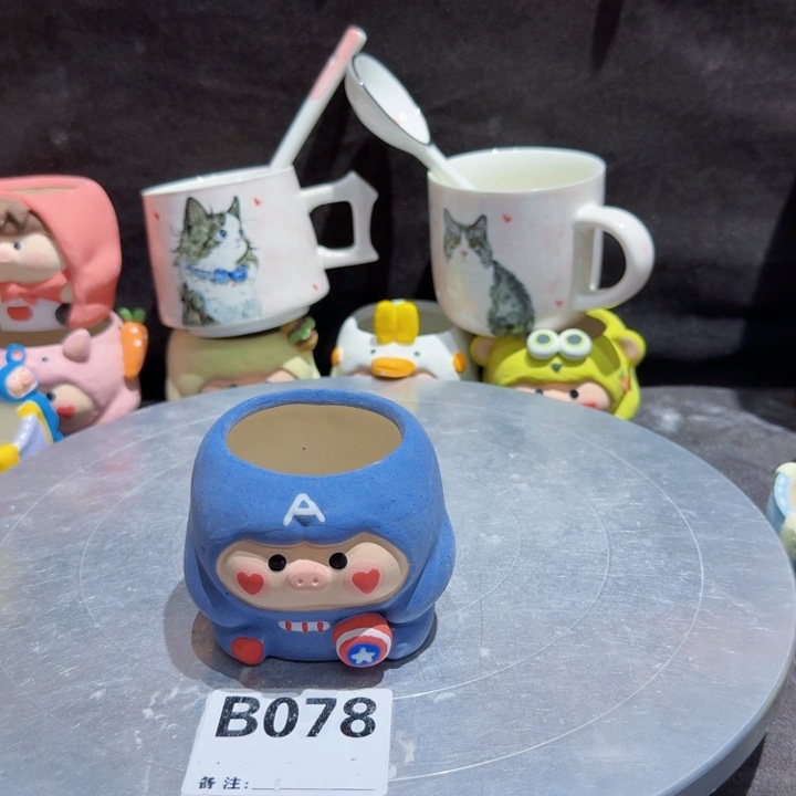 陶瓷微瑕多肉可爱花盆