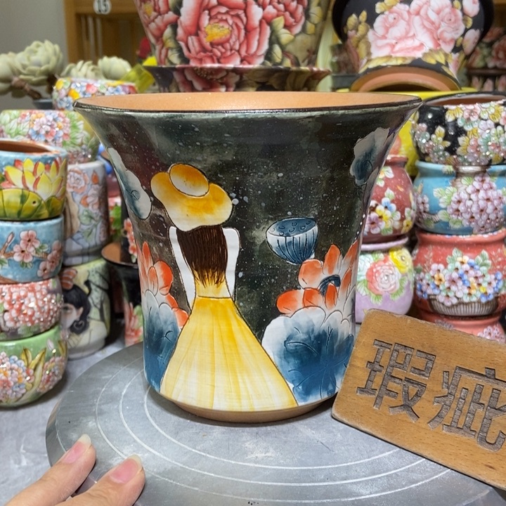 景德镇艺术手绘作品