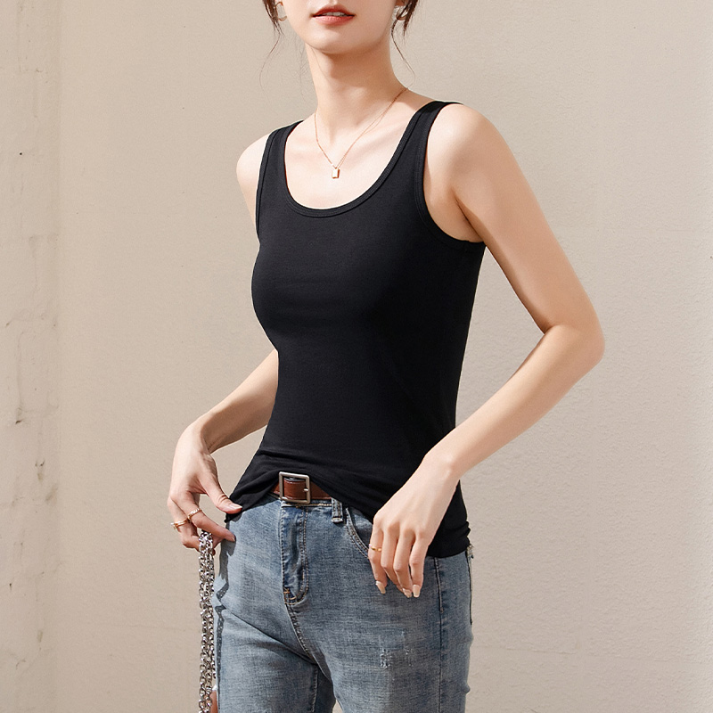 吊带背心女紧身美背内搭外穿纯色修身2025年新款打底上衣TS1003