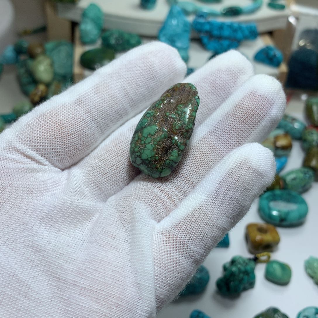 绿松石挂件未镶嵌