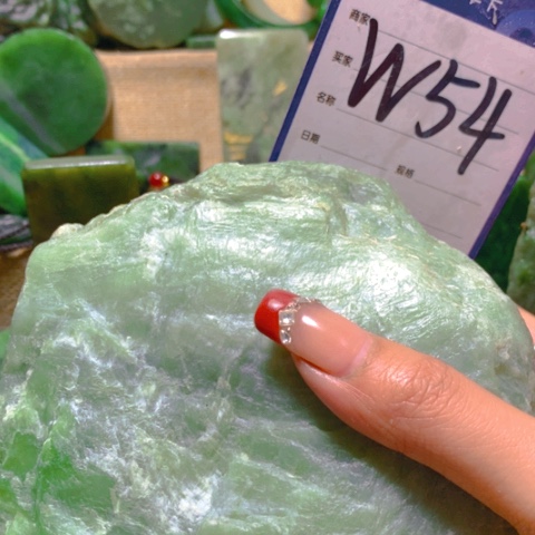 和田玉挂件未镶嵌平***&