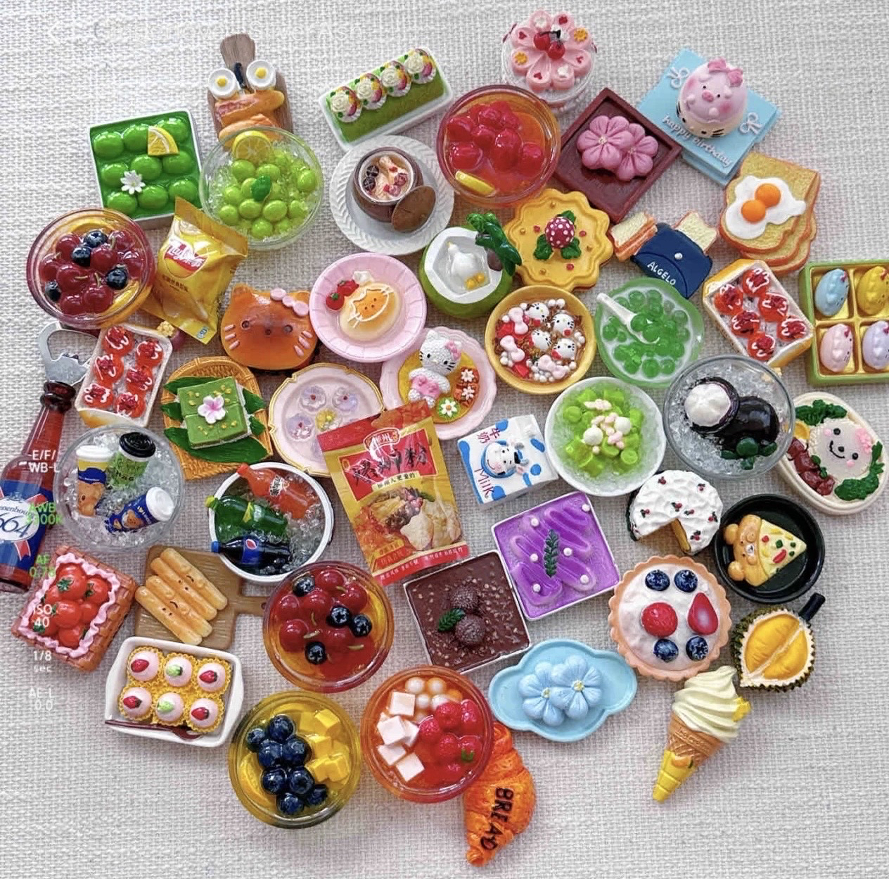 【自选款】树脂磁吸3D立体美食冰箱贴