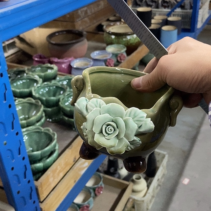 花盆单场满9.9发货10×10瑕疵