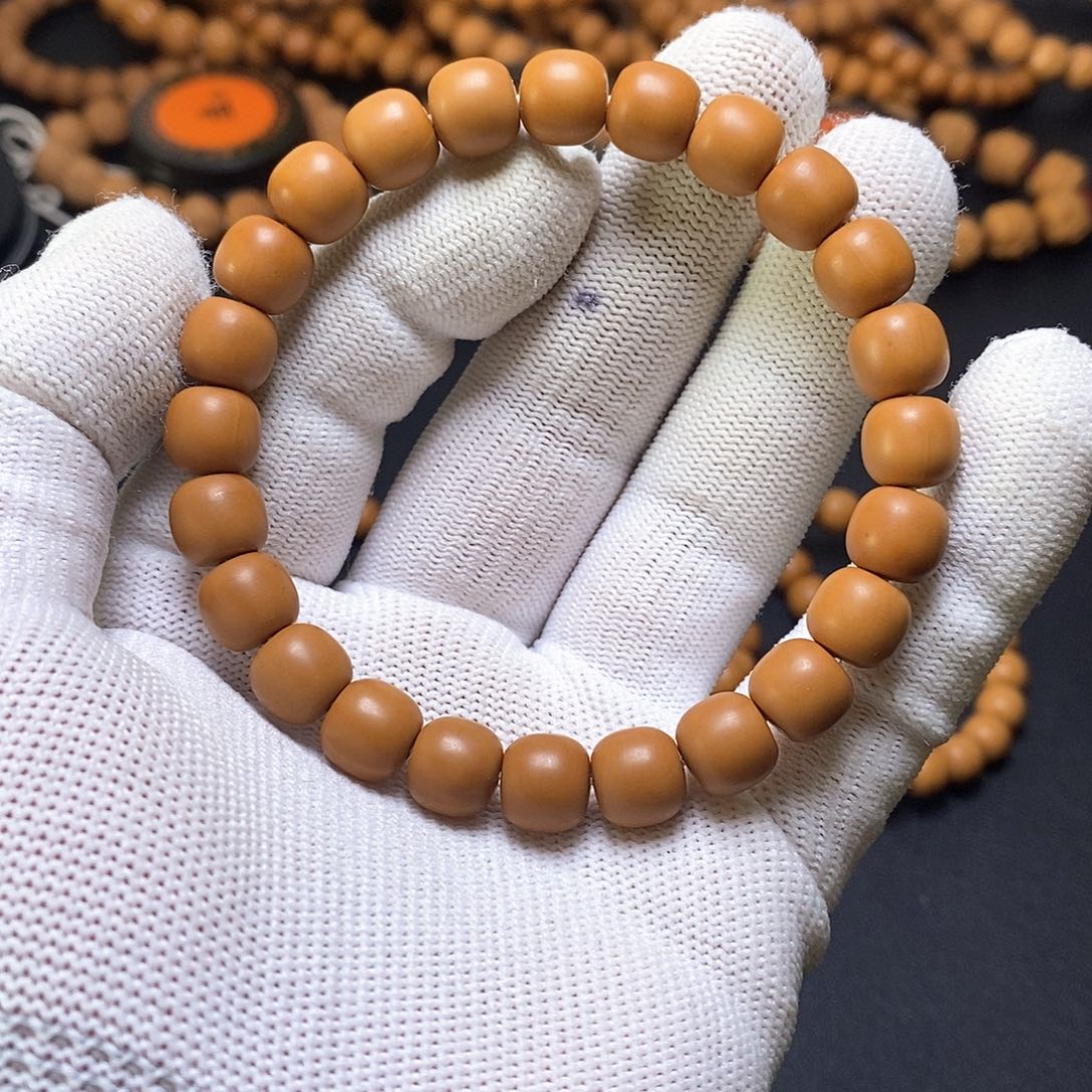 猴头核桃手串瑕疵黑点老行10左右1号